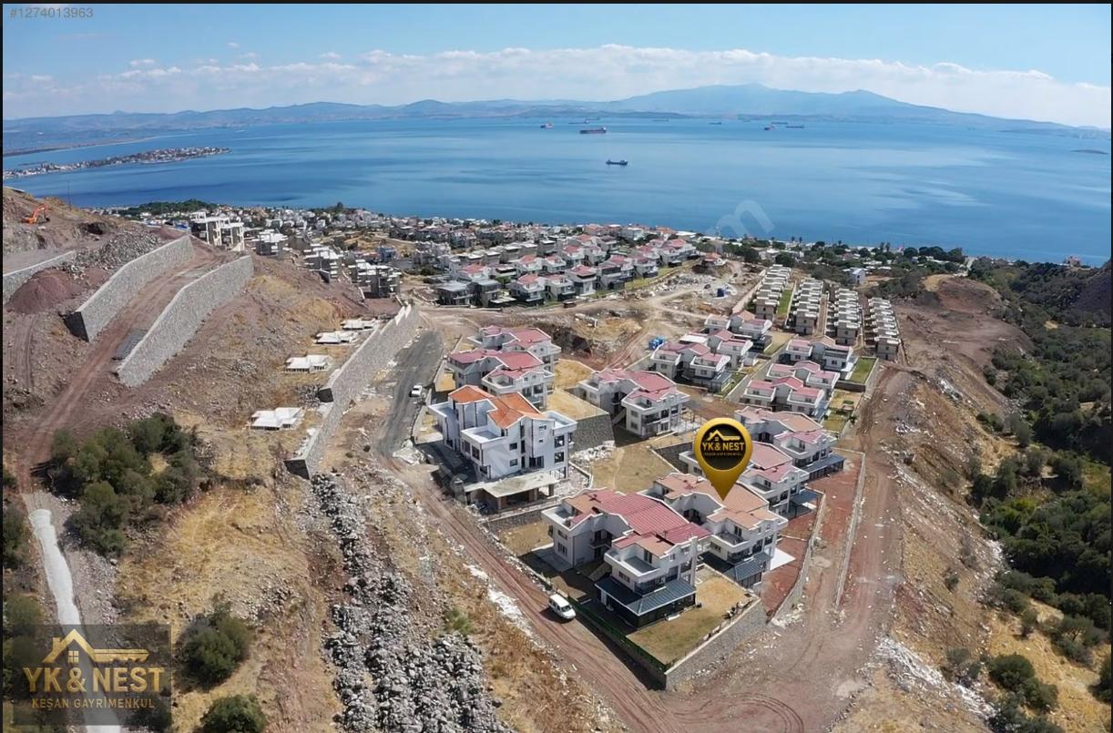 Çandarlıda Full Deniz Manzaralı 3+1 Lüks Dubleks Daire!